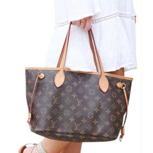 Auth Louis Vuitton Neverfull Pm #43562L78B
